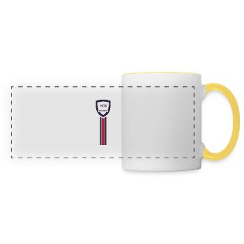 Toulouse football club - Panoramic Mug - white/yellow - Front