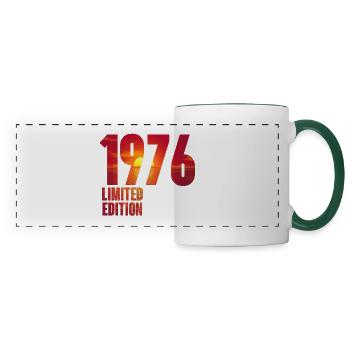 1976 - Panoramic Mug - white/dark green - Front