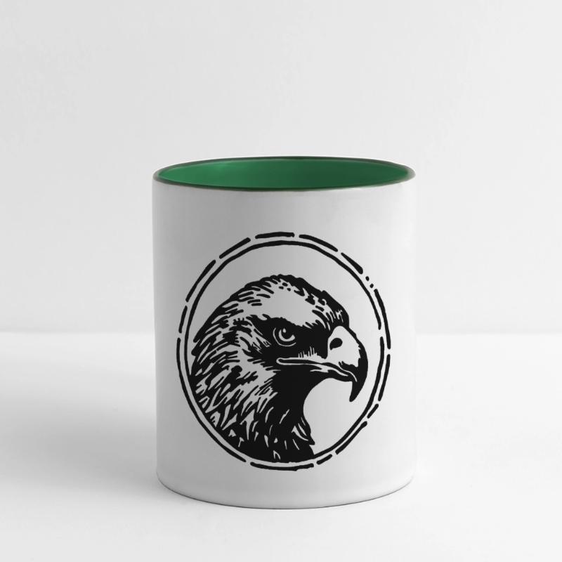 Eagle Eagle Head Panoramic Mug
