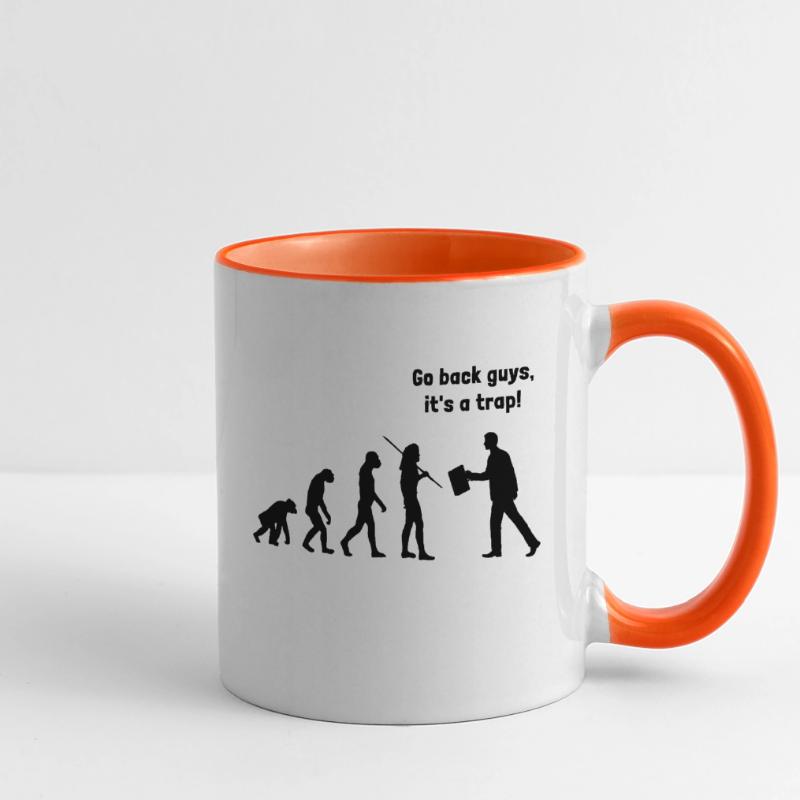 Evolution - go back, it's a Panoramic Mug