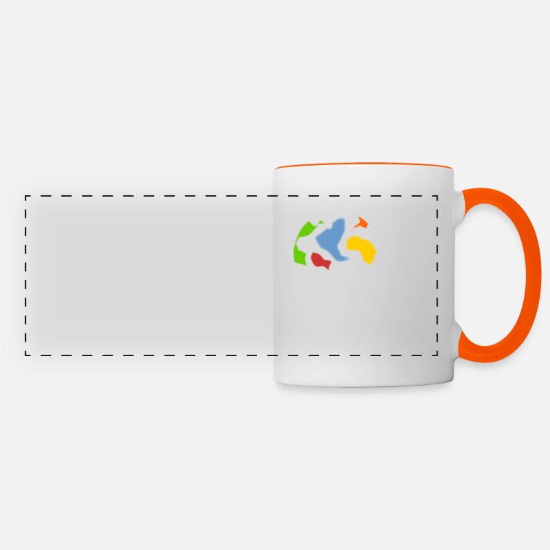 Save Mother Earth (Save Earth-Edition) - Panoramic Mug - white/orange