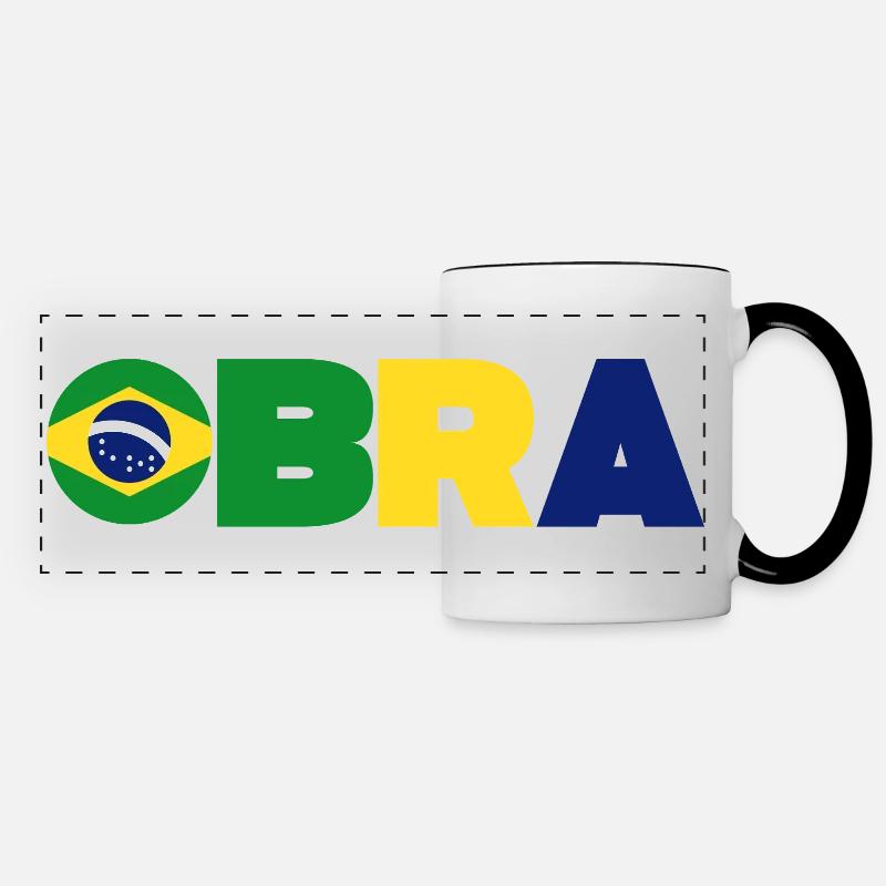 Brazil - Panoramic Mug - white/black