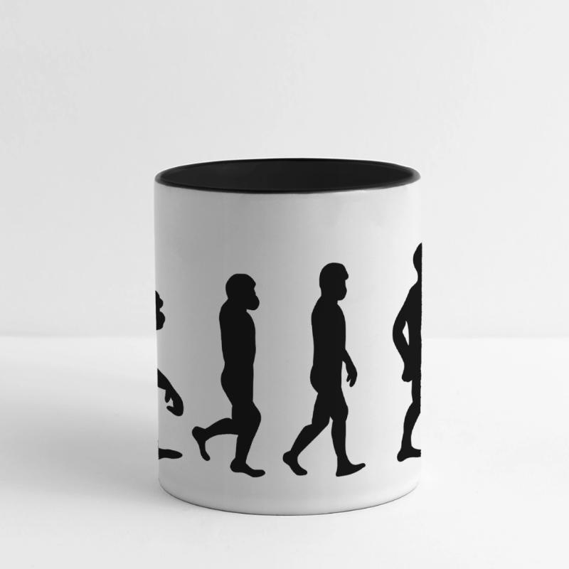 Chess evolution Panoramic Mug