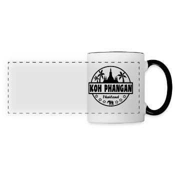 Koh Phangan Thailand - Panoramatasse - Weiß/Schwarz - Vorne
