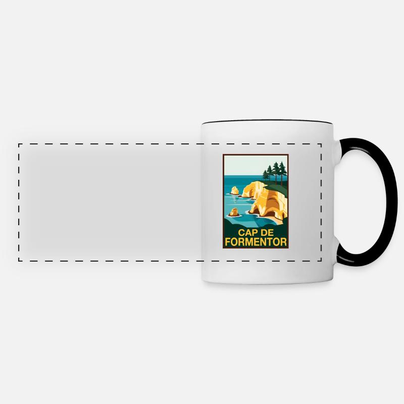 Cap de Formentor Mallorca - Panoramic Mug - white/black