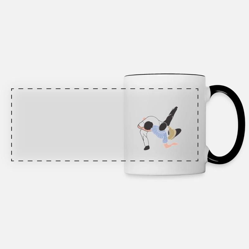 Schwinger Trick - Panoramic Mug - white/black