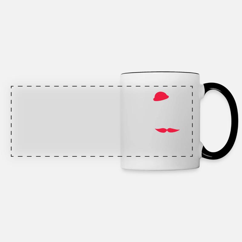 Father's Day - Panoramic Mug - white/black