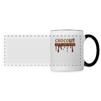 Blackity Black History African American - Panoramic Mug - white/black - Front