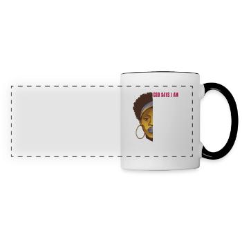 Strong Beautiful Black Women Black History - Panoramic Mug - white/black - Front