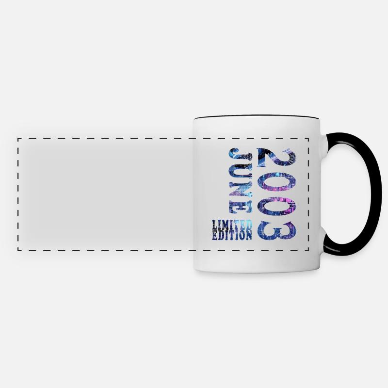 2003 Juni 2003 Jubilæum Juni 2003 Juni - Panoramakrus - hvid/sort