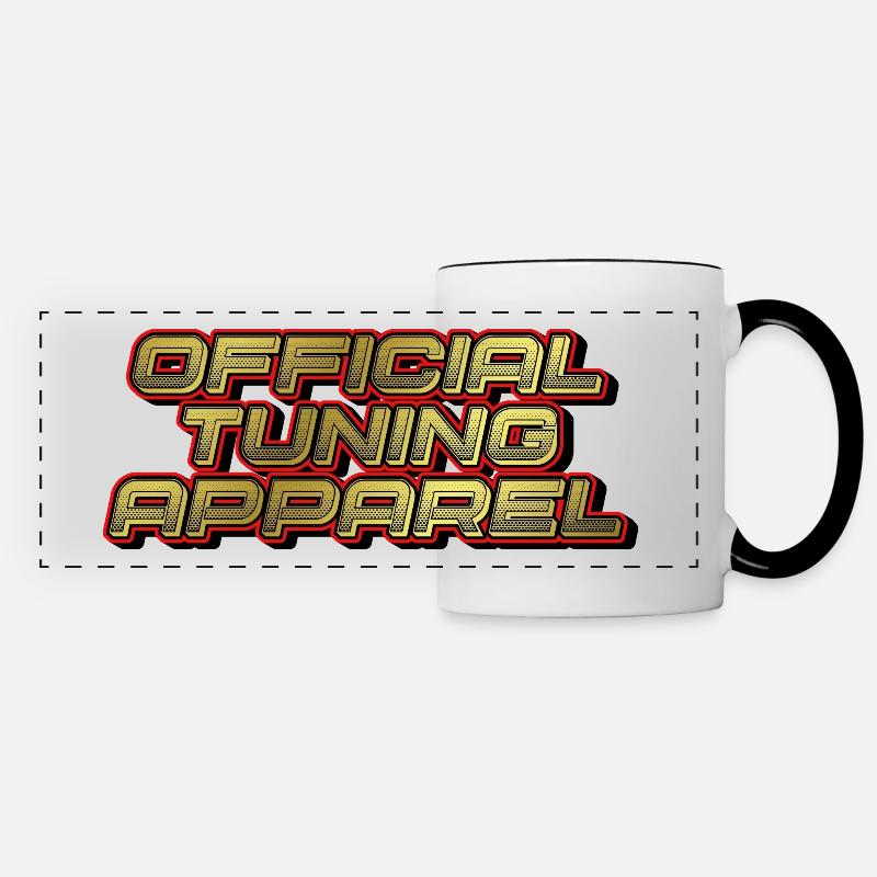 tuning apparel - Panoramic Mug - white/black