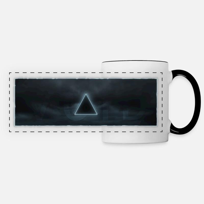 The Void - Wide Clouds - Panoramic Mug - white/black