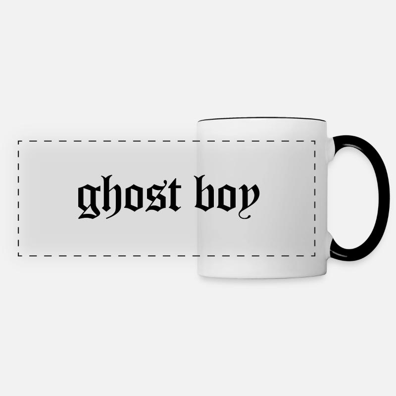 Ghost Boy Aesthetic - Panoramatasse - Weiß/Schwarz