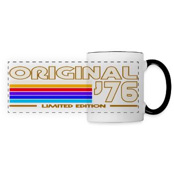 1976 - Panoramic Mug - white/black - Front