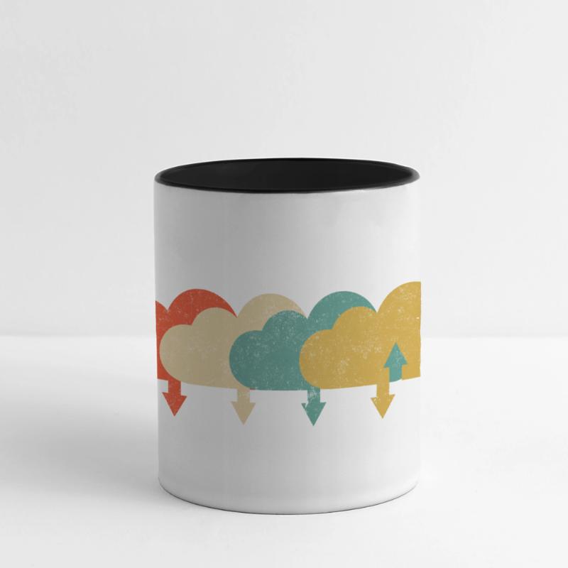 Vintage DevOps Engineer Cloud Computing Panoramic Mug
