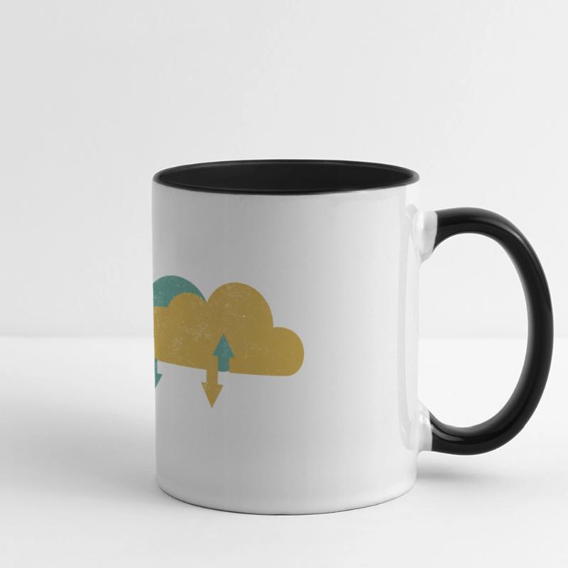 Vintage DevOps Engineer Cloud Computing Panoramic Mug