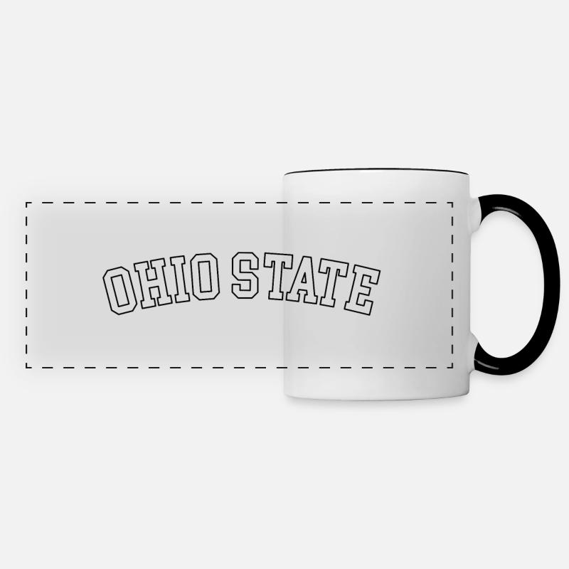 OSU Ohio State University - Panoramic Mug - white/black