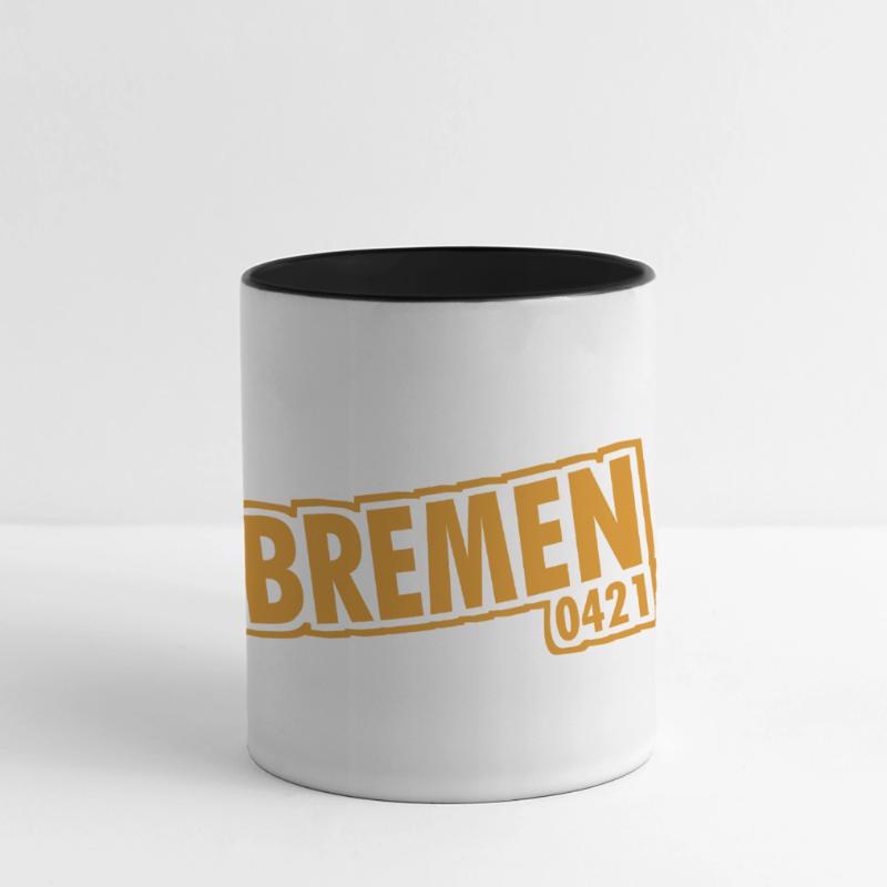Bremen - 0421 - Area Code Panoramic Mug