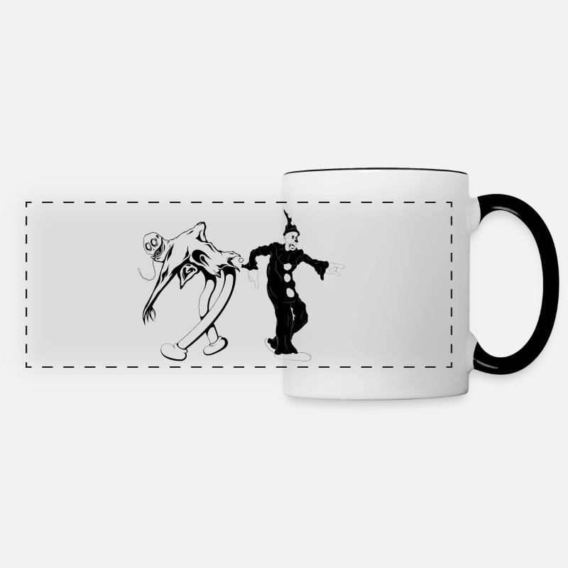 Ondoyance - Mercury retrograde Ghostemane (duet) - Panoramic Mug - white/black
