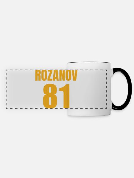 Rozanov - Panoramatasse - Weiß/Schwarz