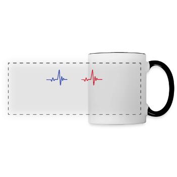 I can't I have golf - Panoramic Mug - white/black - Front