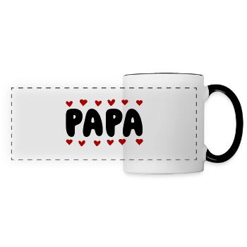 DAD - Panoramic Mug - white/black - Front