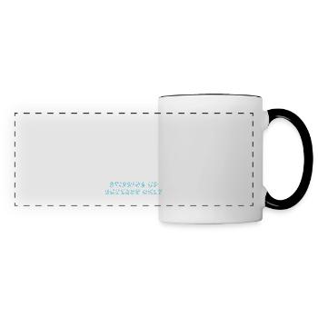 Cooking Since 1999 - Stirring Up Success Only - Panoramatasse - Weiß/Schwarz - Vorne