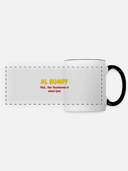 Al Bundy - Panoramatasse - Weiß/Schwarz