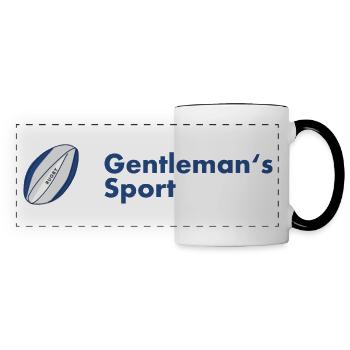 RUGBY GENTLEMAN - Panoramatasse - Weiß/Schwarz - Vorne