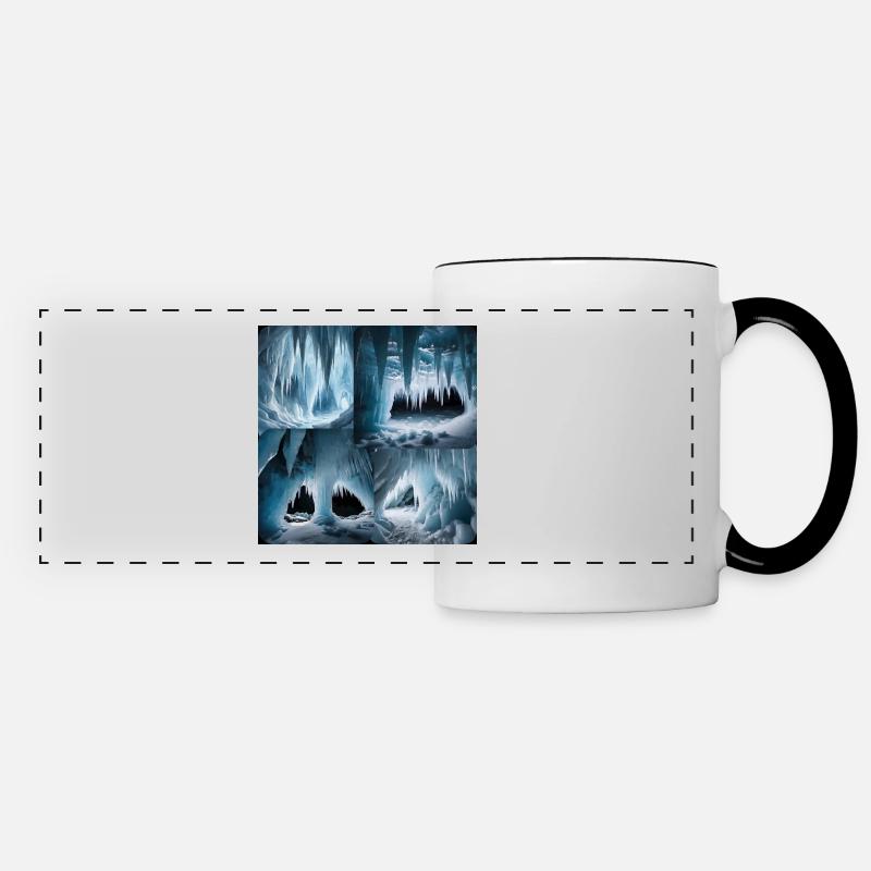 cave - Panoramic Mug - white/black