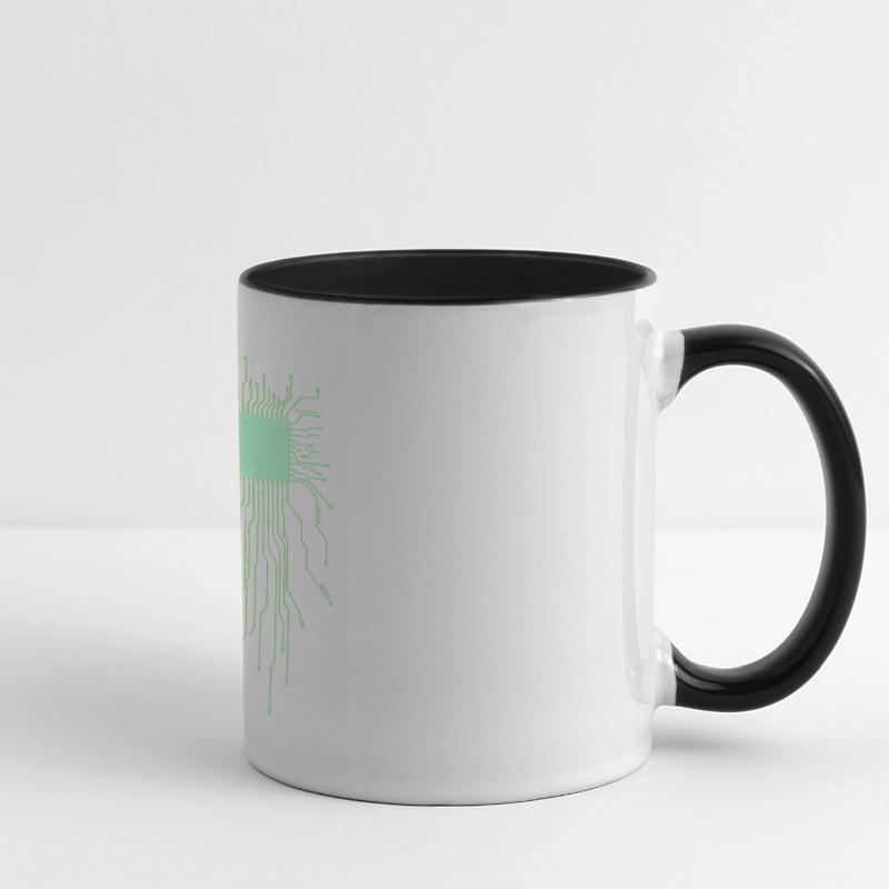 board core cpu computer nerd pc humor geek code Panoramic Mug