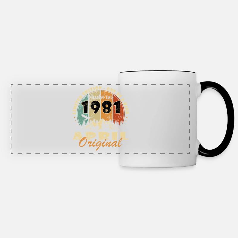 1981 Original Berg Limited Edition - Panoramic Mug - white/black