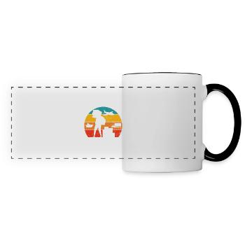 Logistics Best Logistician Ever - Panoramic Mug - white/black - Front