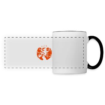 happy halloween Limited edition 2005 - Mug panoramique contrasté et blanc - blanc/noir - Devant