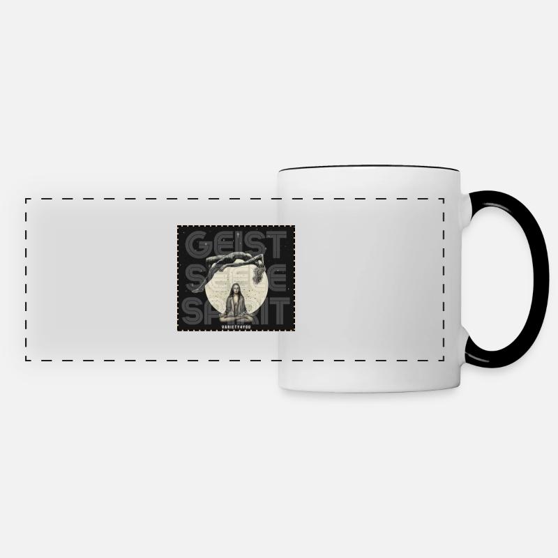 Spirit theme - Panoramic Mug - white/black