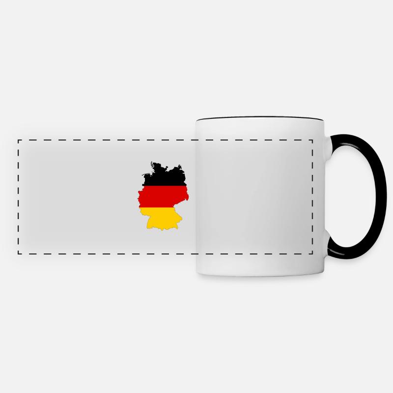 Germany - Panoramic Mug - white/black