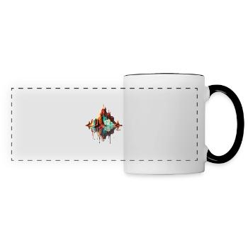 SURREAL - Panoramic Mug - white/black - Front