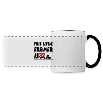Farmer - Panoramic Mug - white/black - Front