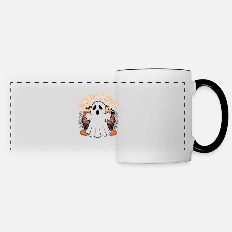 Creep It Real - Panoramic Mug - white/black
