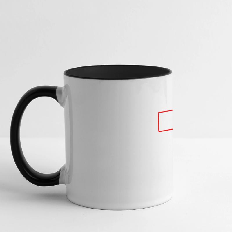 CSS suce programmation CSS drôles programmeurs Mug panoramique contrasté et blanc