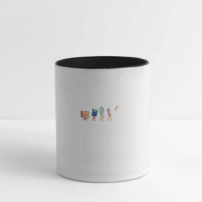 Cloud Computing Evolution - Gift Idea for Nerd Panoramic Mug