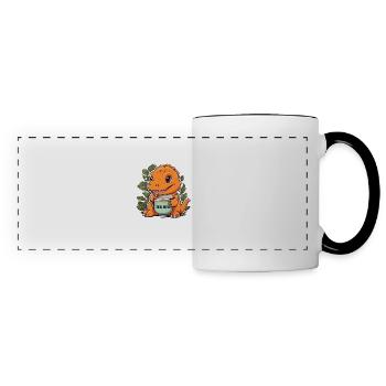 THÉ REX - Mug panoramique contrasté et blanc - blanc/noir - Devant