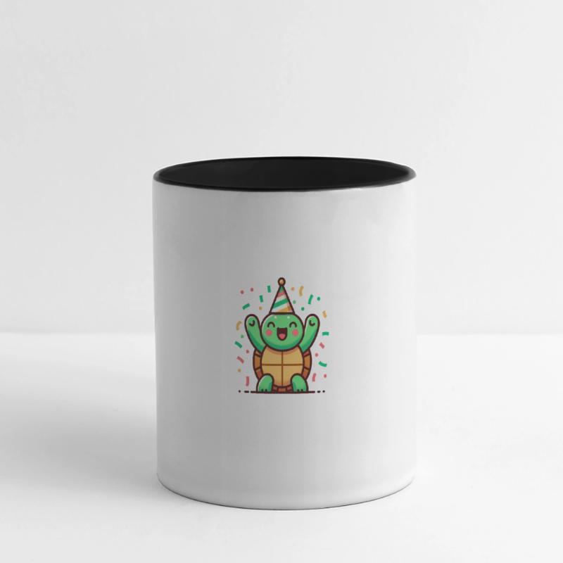 Shell Yeah! Celebration Turtle Panoramic Mug