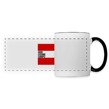 Österreich Eurovision Song Contest - Panoramatasse - Weiß/Schwarz - Vorne