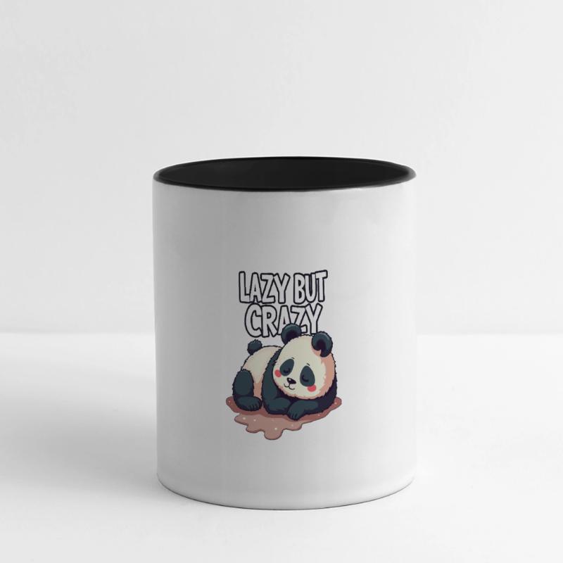 Lazy But Crazy Panoramic Mug