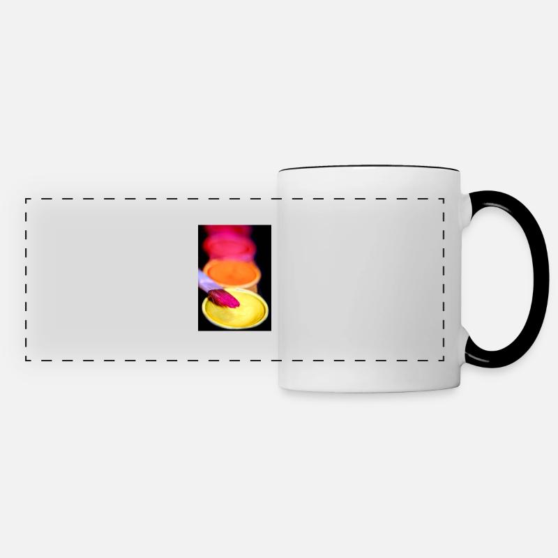painting - Panoramic Mug - white/black