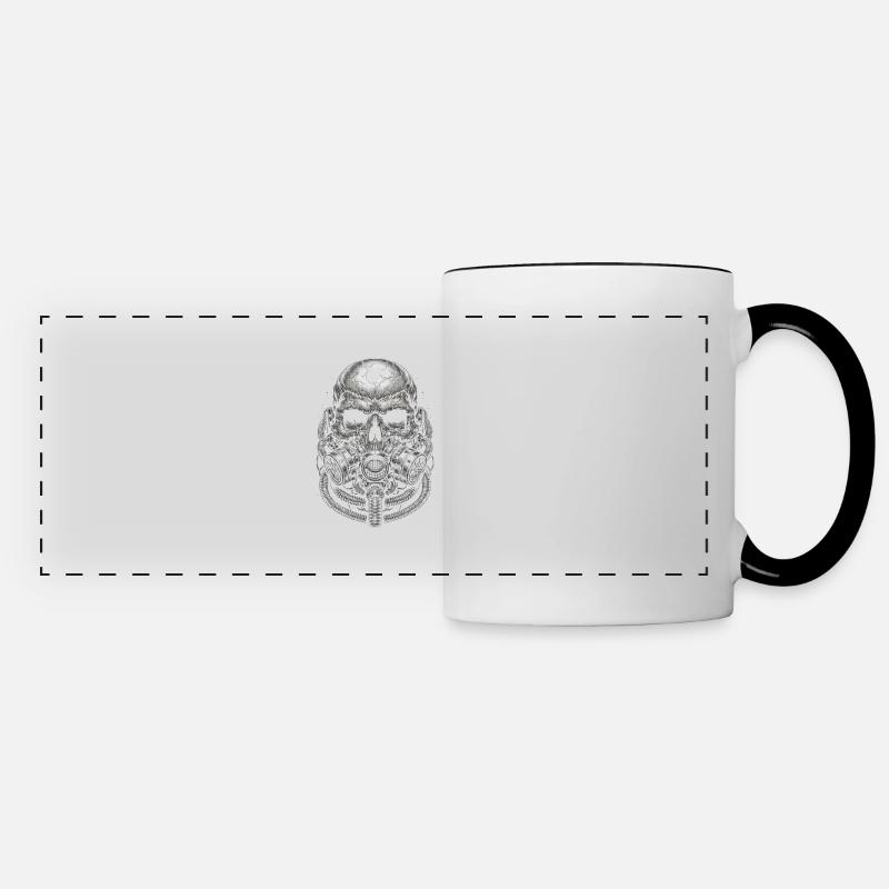 Eternal Sentinel - Panoramic Mug - white/black