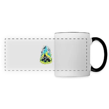 Quad & Off-Road - Panoramic Mug - white/black - Front