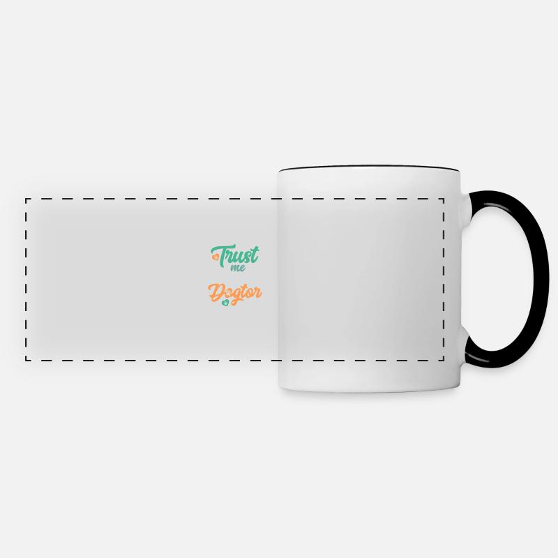Veterinarian Gift | veterinarians - Panoramic Mug - white/black