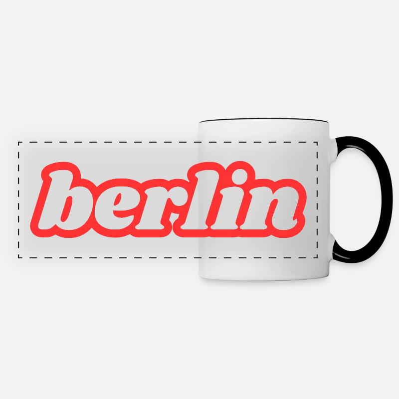 Berlin - Panoramic Mug - white/black